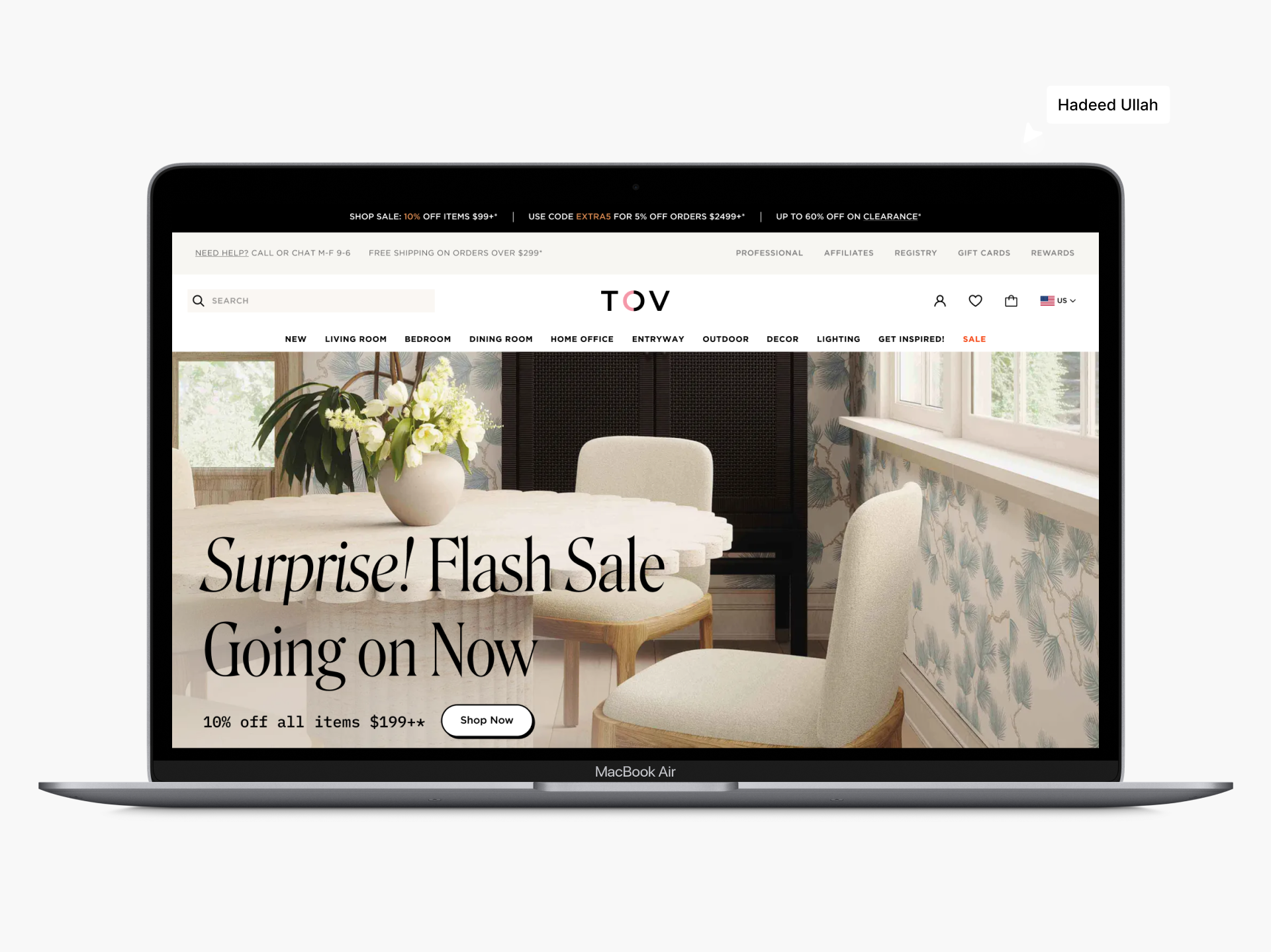 TOV Furniture Project